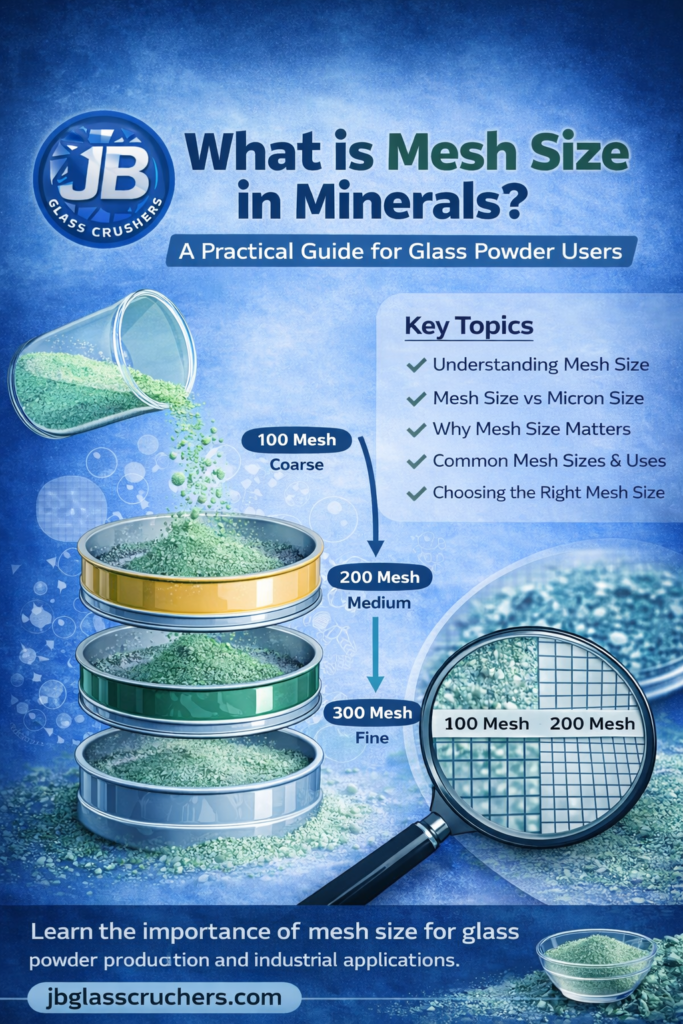 Mesh Size in Minerals