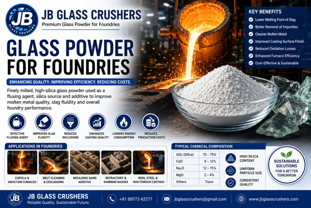 Glass Powder in Foundries