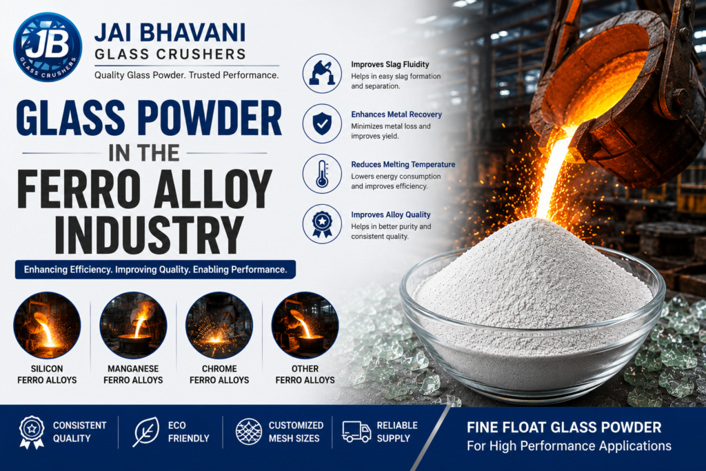 Glass Powder in the Ferro Alloy Industry