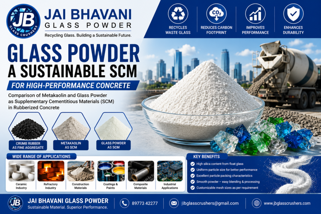 Metakaolin Vs Glass Powder