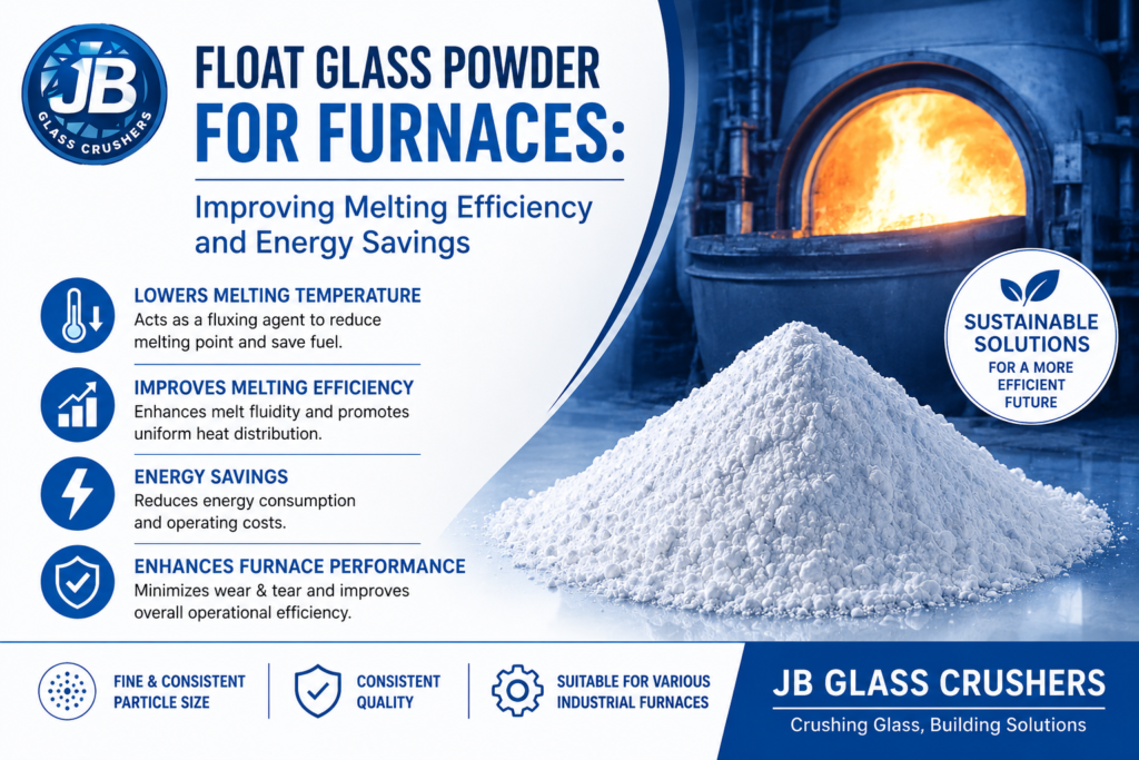 Float Glass Powder for Furnaces