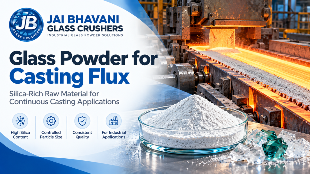 Glass Powder for Casting Flux